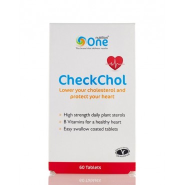 CheckChol Low Heart & Cholesterol 60 Tablets